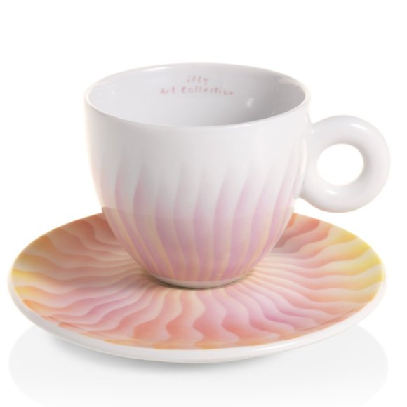 NIB Illy Art Collection Set of 4 Cappucino Cups - Picture 4 of 5